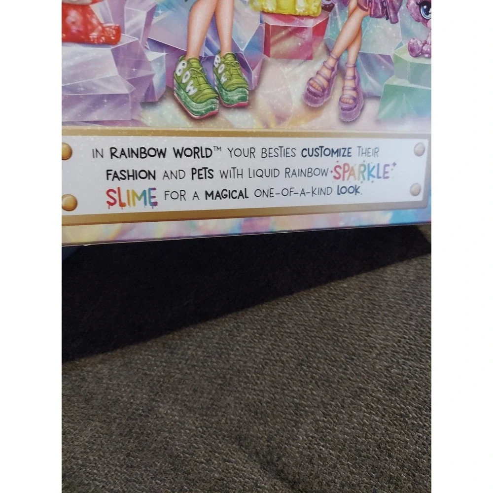 Rainbow High Amaya Raine Fashion Doll with Slime Kit &‎ Accessories New MGA Toy